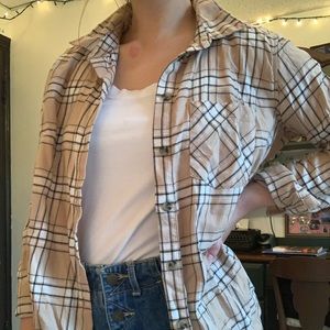 H&M Tan Flannel
